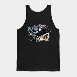 GOATINATOR 1964 GTO black Tank Top